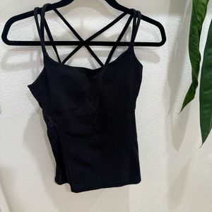 Lululemon tank size 8 rare style with mesh